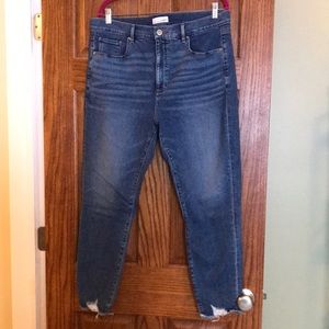 Loft High Waist Skinny Jean, 32/14